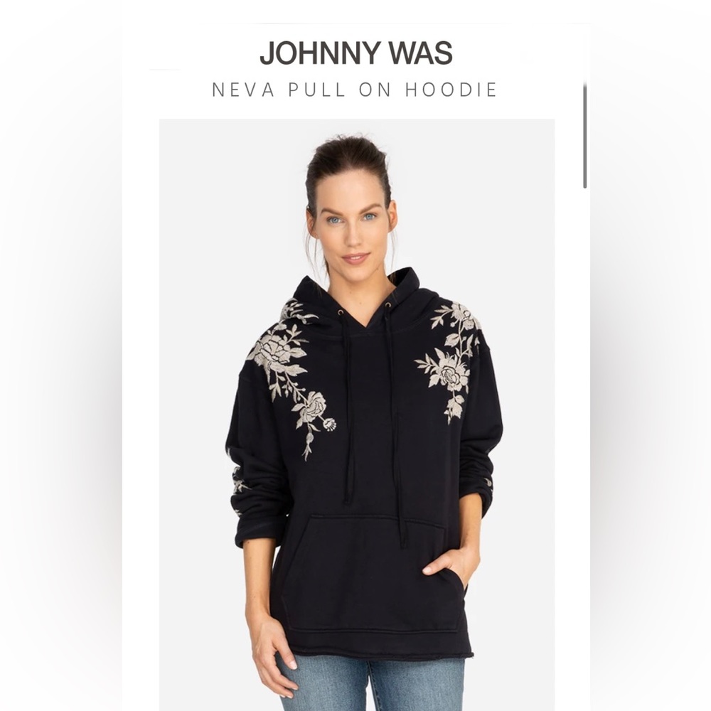 Johnny Was Embroidered Hoodie NWOT - Picture 3 of 11
